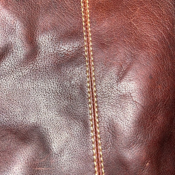 Jack‎ Georges Voyager Messenger Bag Crossbody Brown genuine Leather Unisex purse - Picture 14 of 14